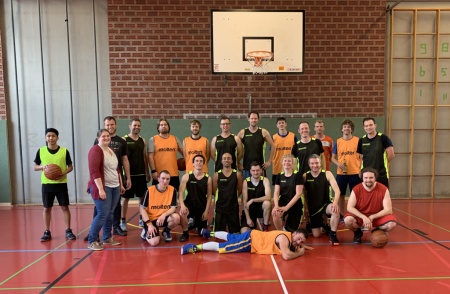 Basketball Freudschaftspiel
